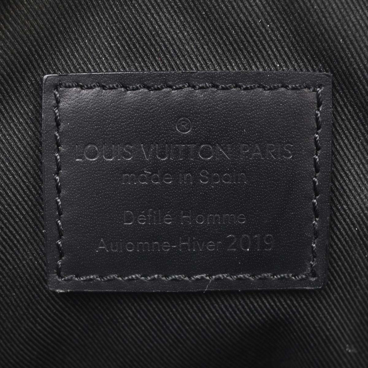Louis Vuitton Black Danube Messenger Shoulder Bag