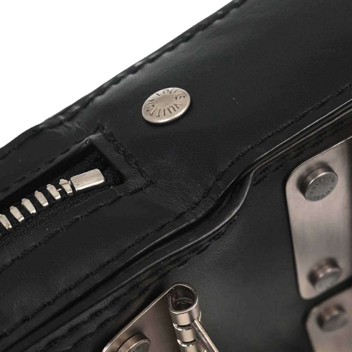 Louis Vuitton Black Danube Messenger Shoulder Bag
