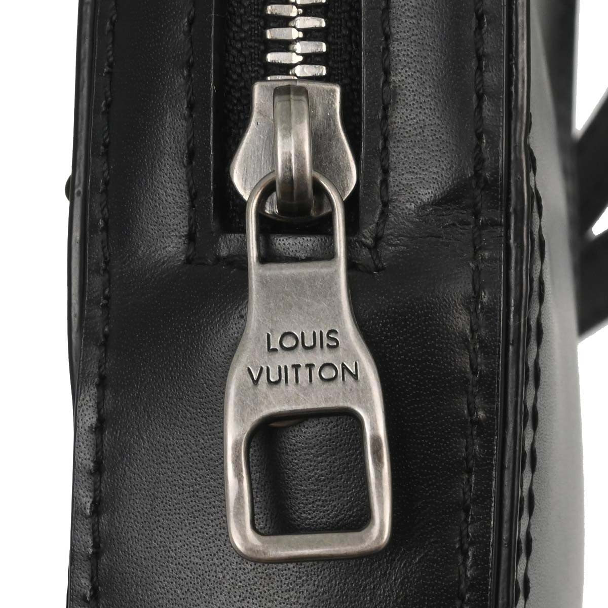 Louis Vuitton Black Danube Messenger Shoulder Bag