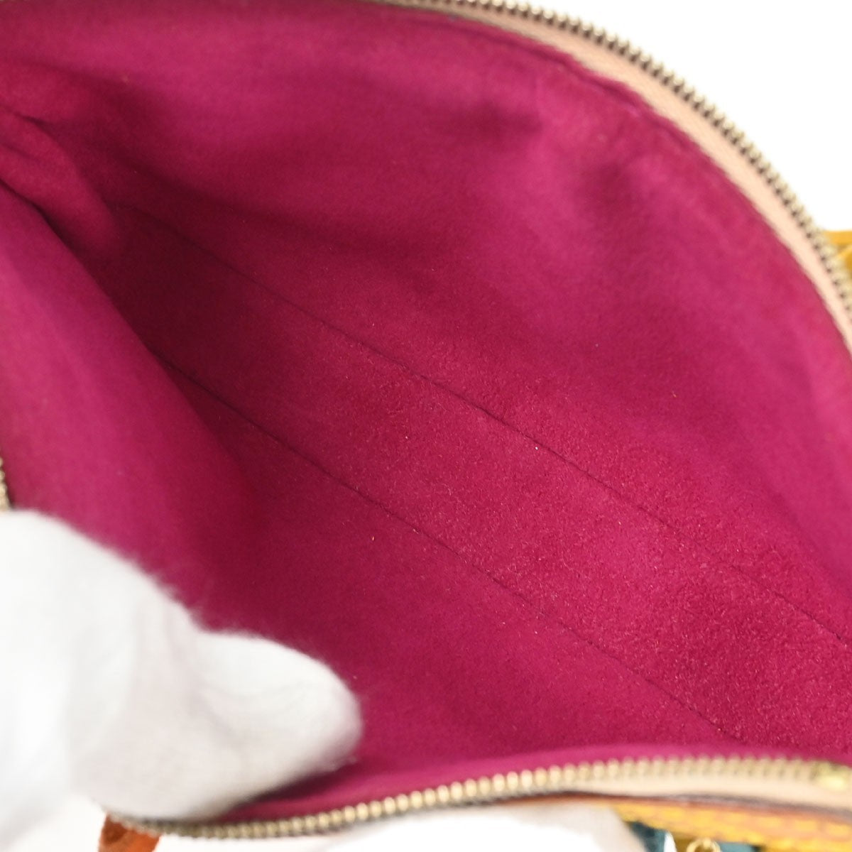 Louis Vuitton Monogram Multicolor Bucket Fringe Tote Bag