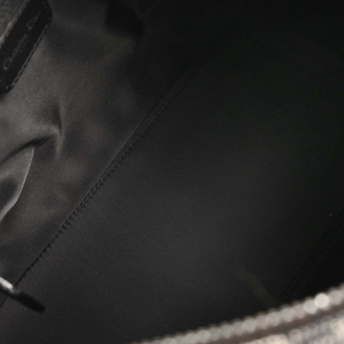 Christian Dior Black Trotter Duffle Handbag