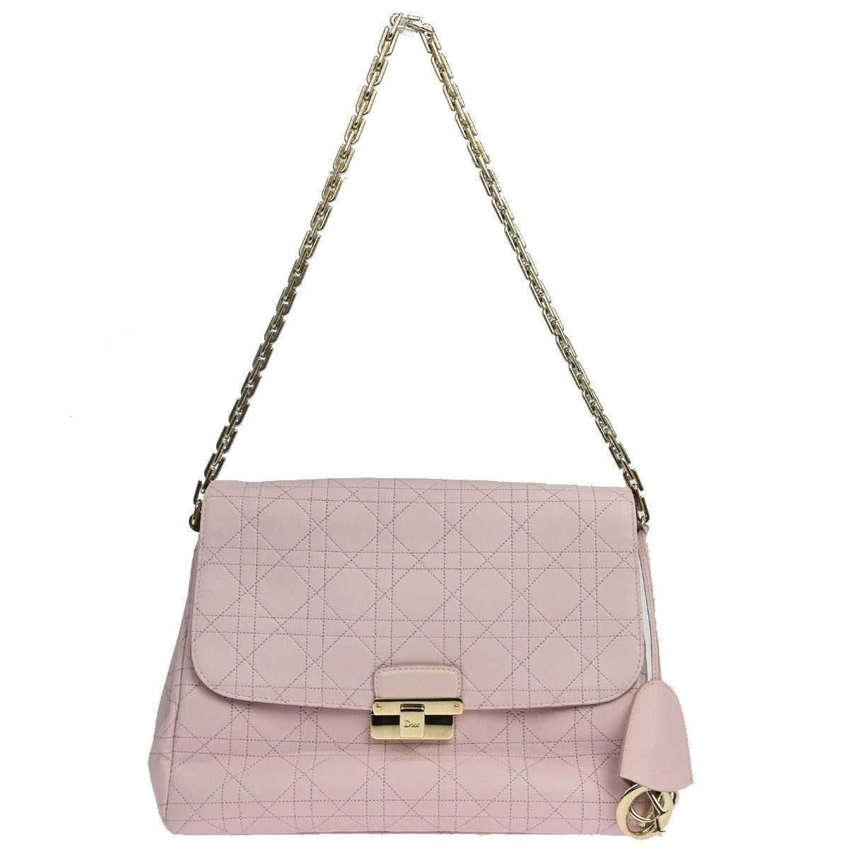 Dior Blush Pink Cannage Large Diorling Shoulder Bag