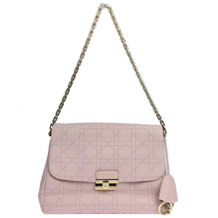 Dior Blush Pink Cannage Large Diorling Shoulder Bag
