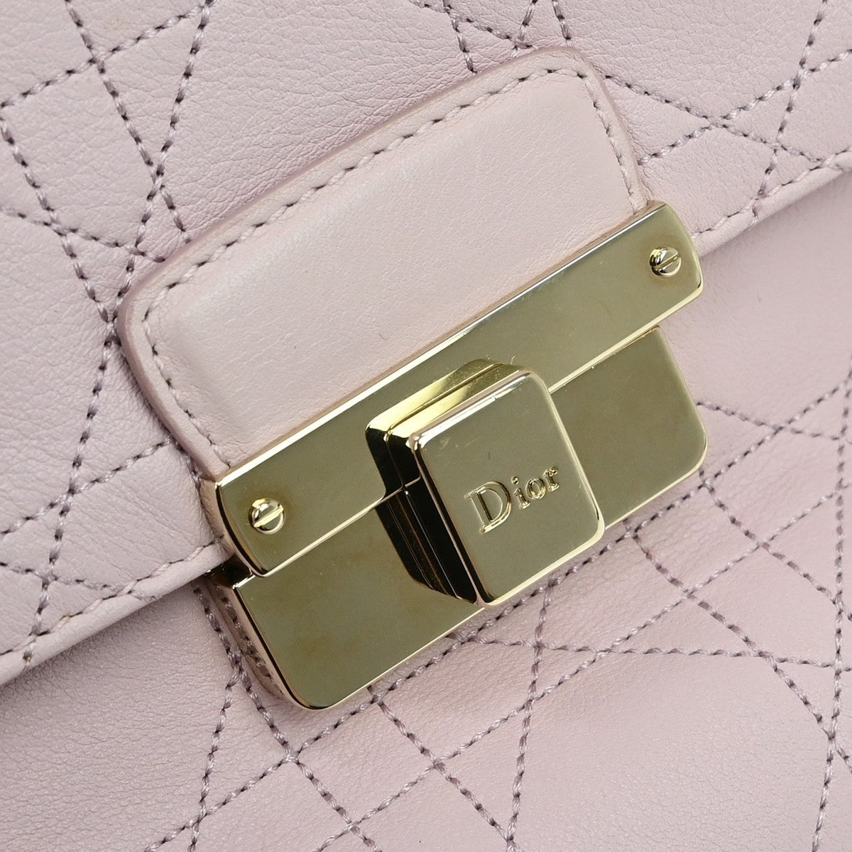 Dior Blush Pink Cannage Large Diorling Shoulder Bag