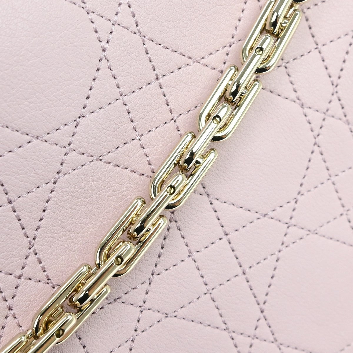 Dior Blush Pink Cannage Large Diorling Shoulder Bag