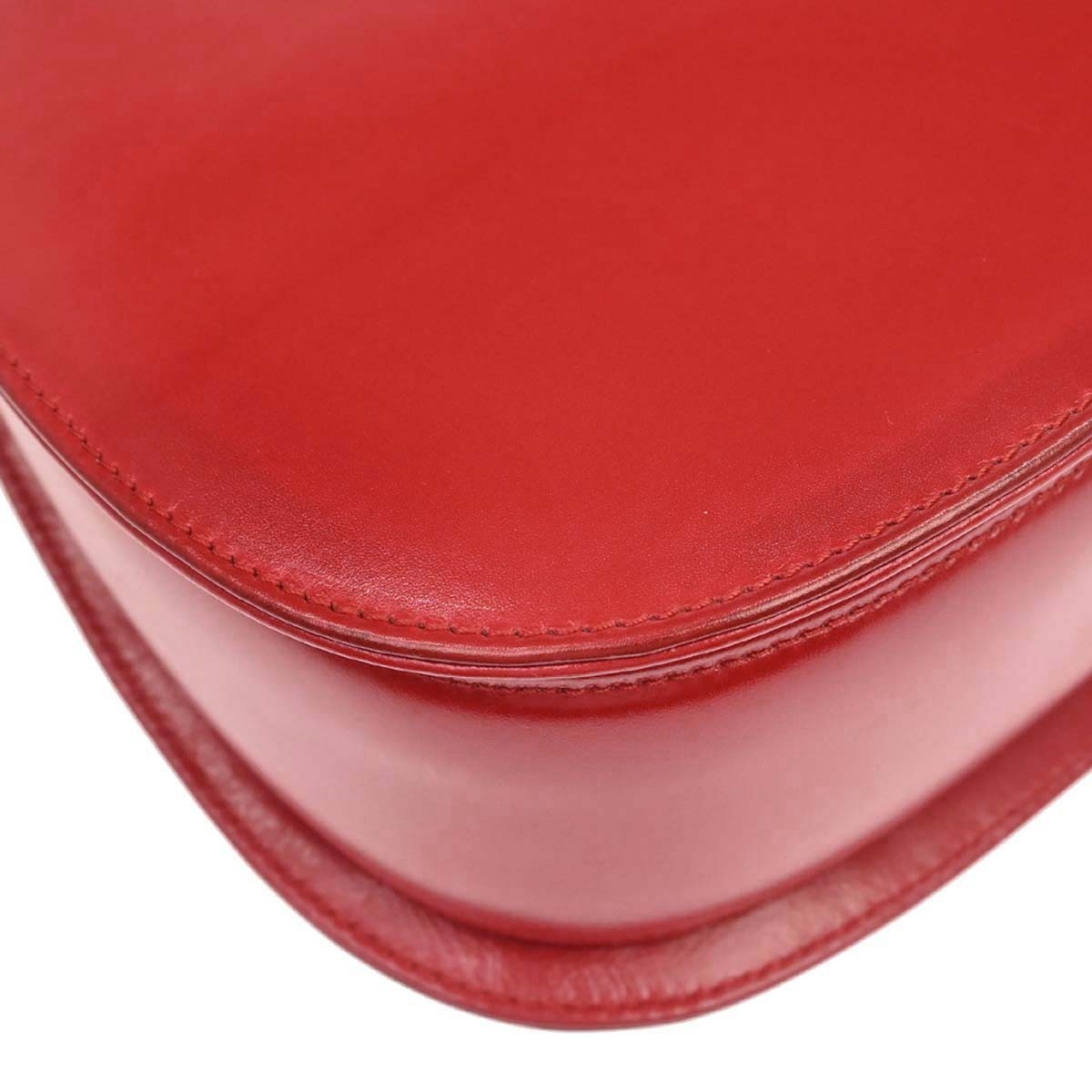 Gucci Red Bamboo 2way Handbag