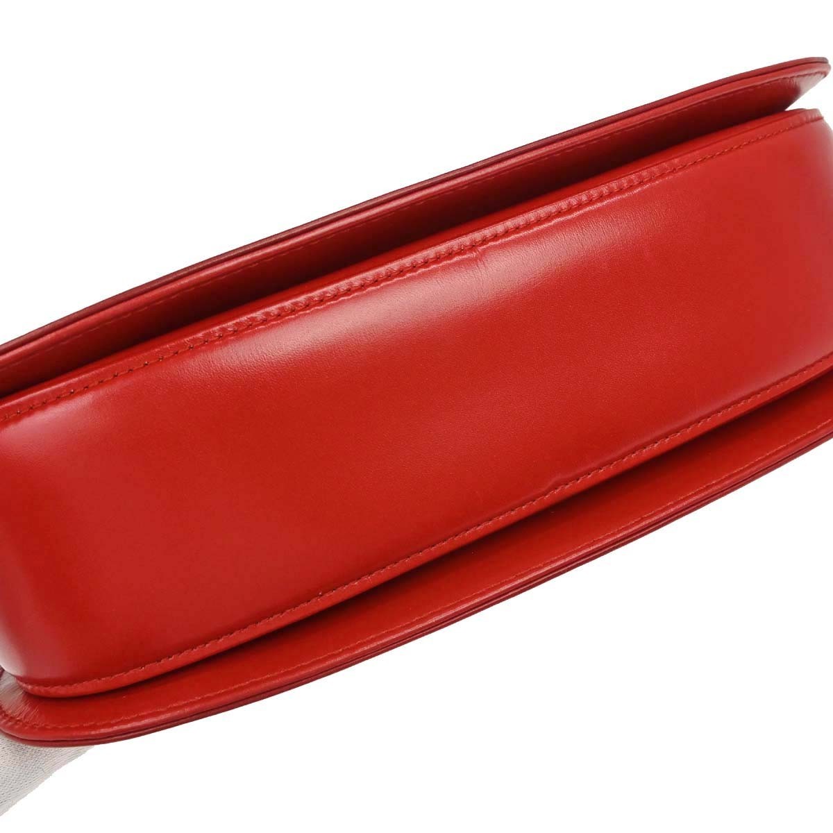 Gucci Red Bamboo 2way Handbag
