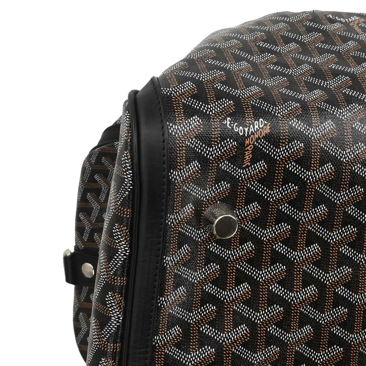 Goyard Black Croisiere Duffle Bag