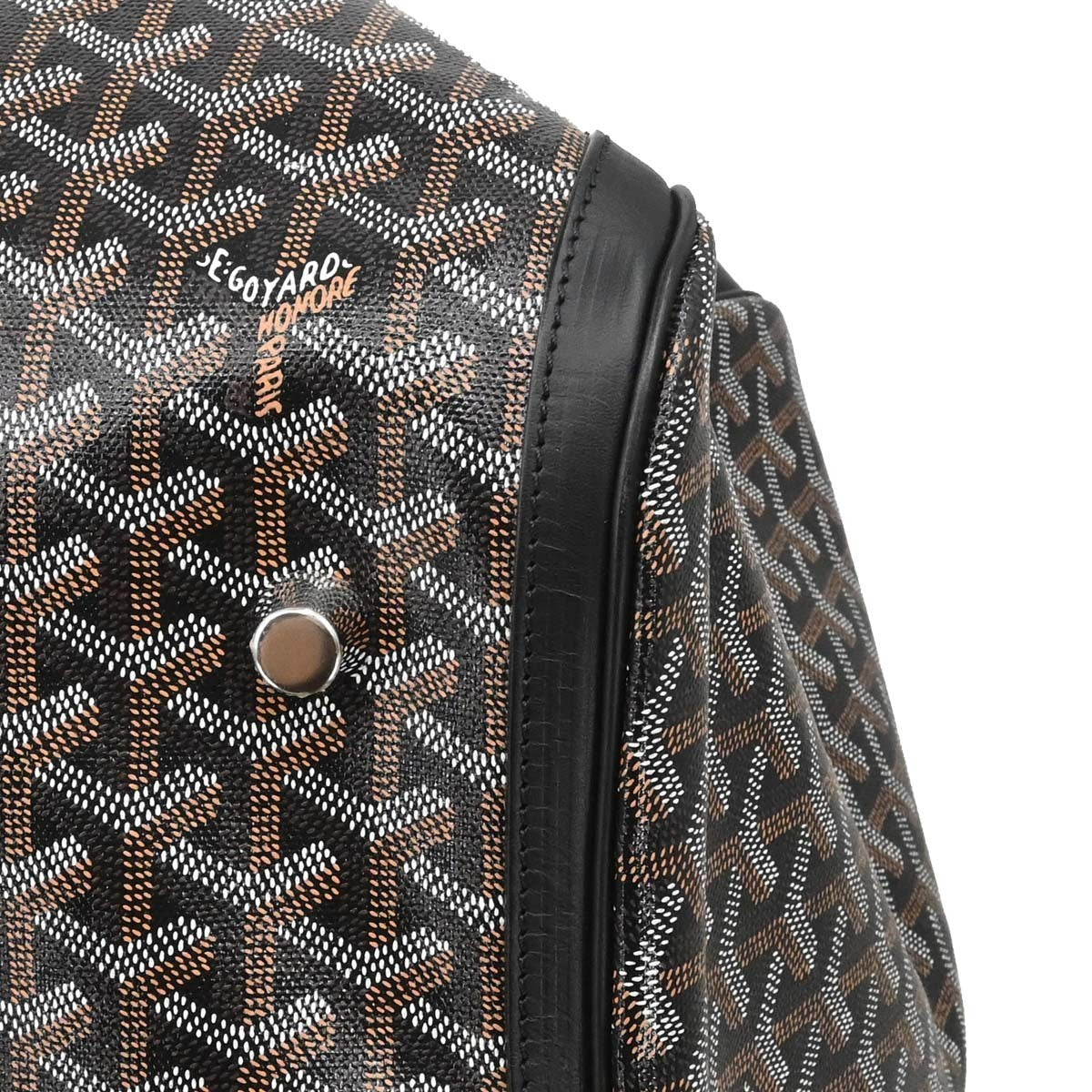 Goyard Black Croisiere Duffle Bag