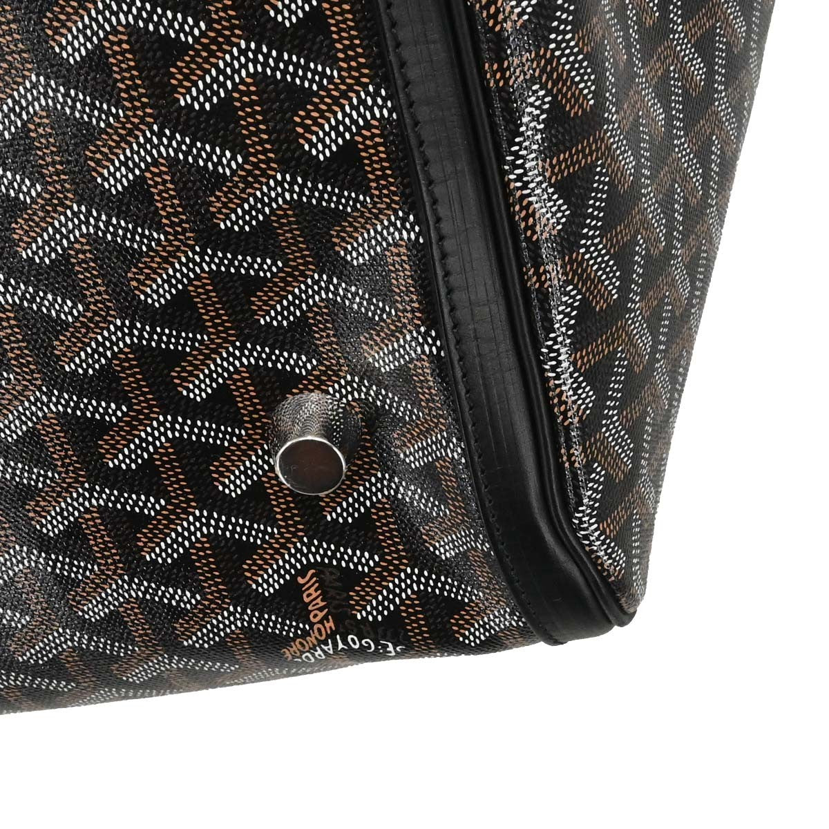 Goyard Black Croisiere Duffle Bag
