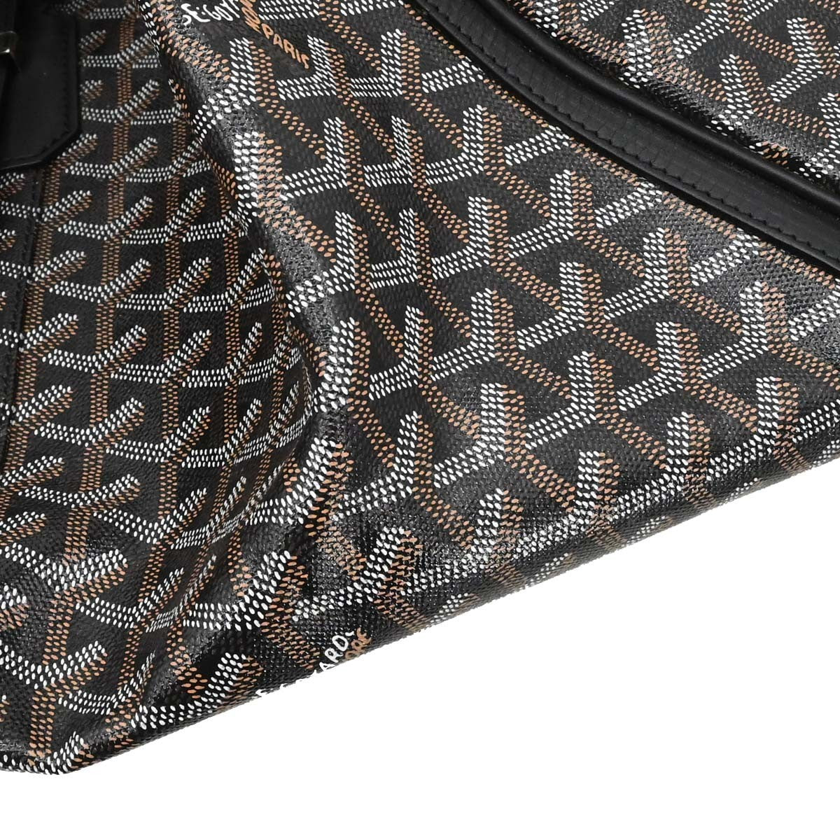 Goyard Black Croisiere Duffle Bag