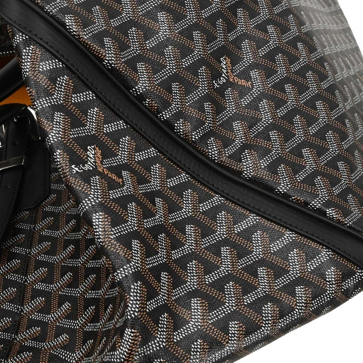 Goyard Black Croisiere Duffle Bag