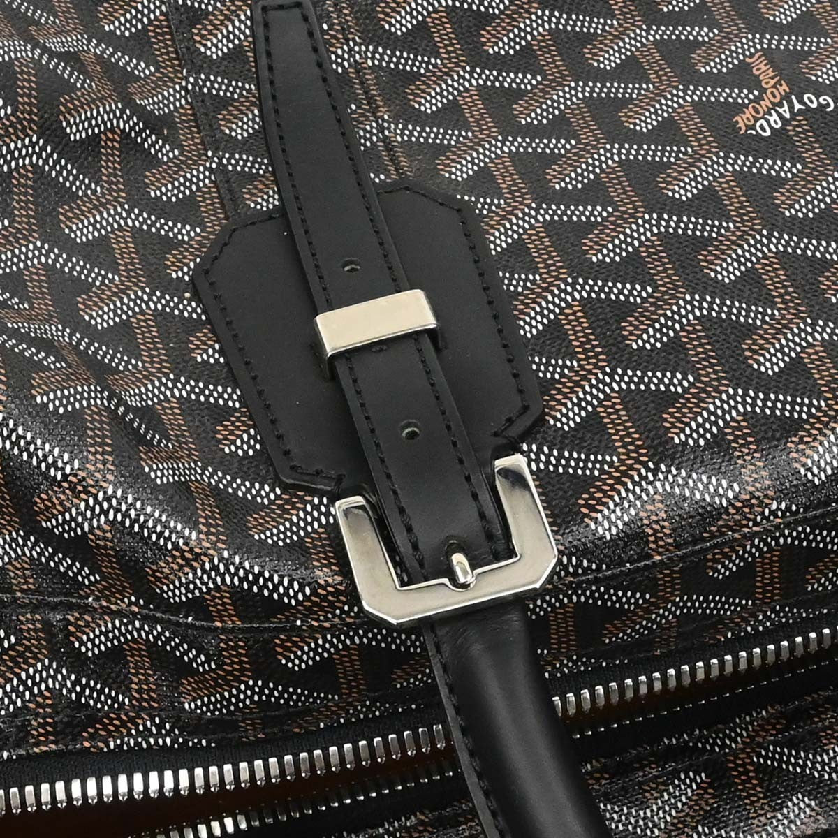 Goyard Black Croisiere Duffle Bag