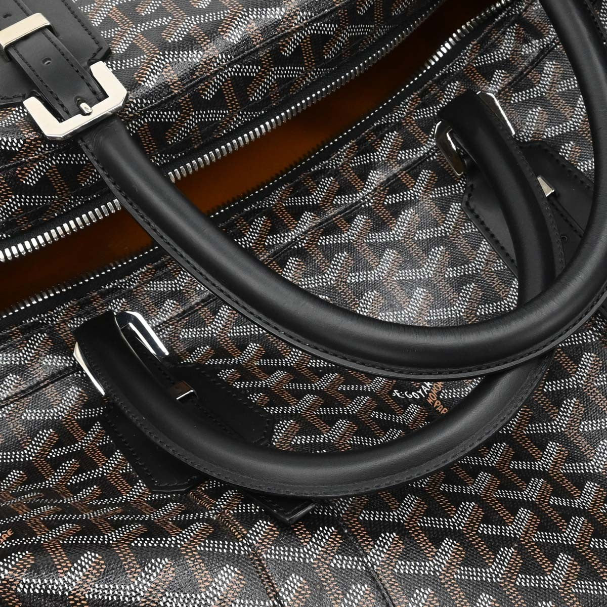 Goyard Black Croisiere Duffle Bag
