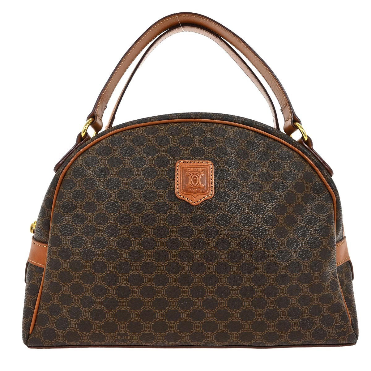 Celine Brown Macadam Handbag