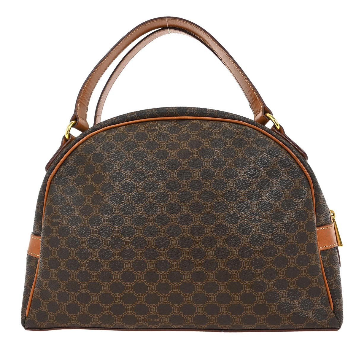 Celine Brown Macadam Handbag