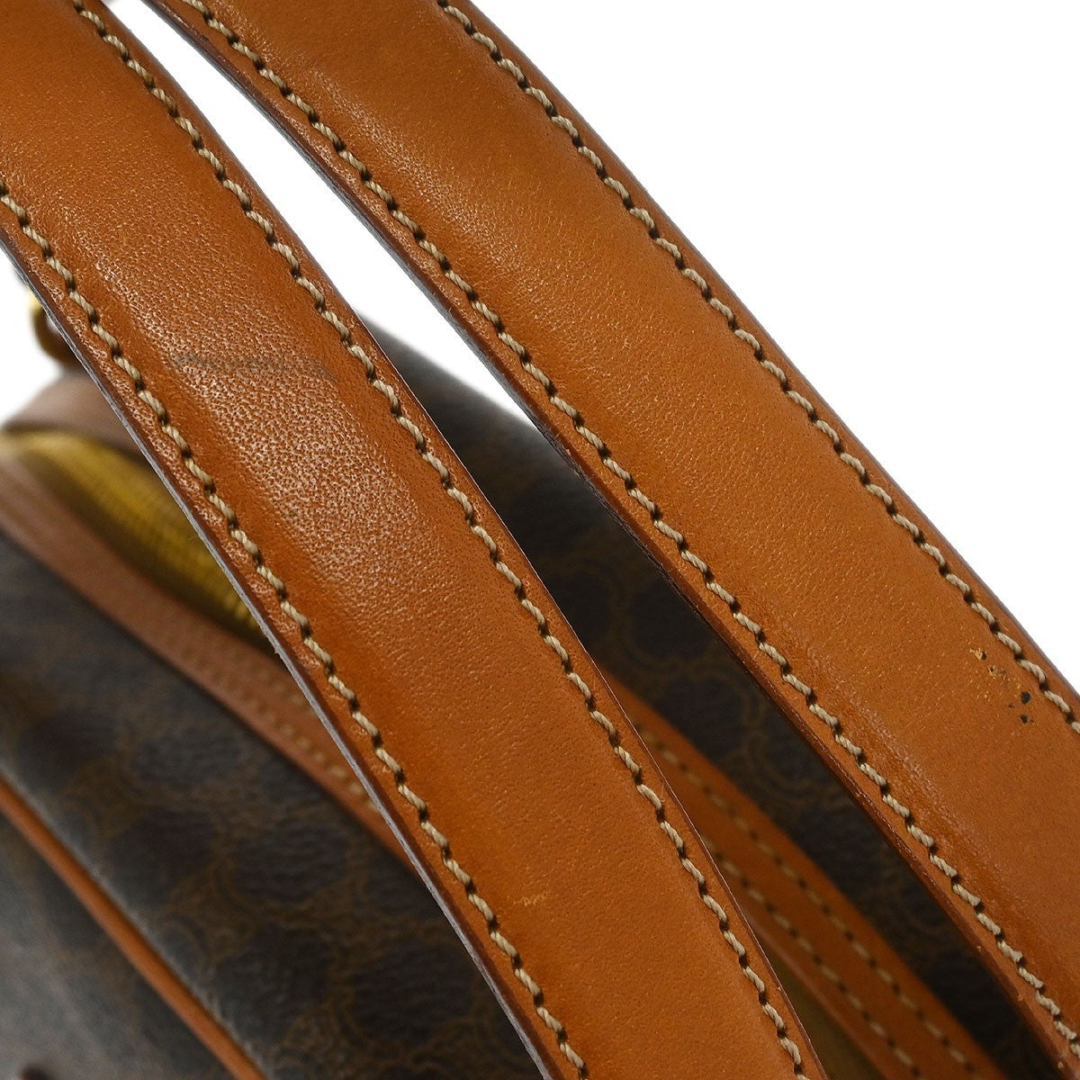 Celine Brown Macadam Handbag