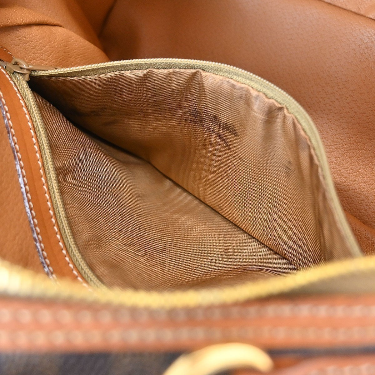 Celine Brown Macadam Handbag