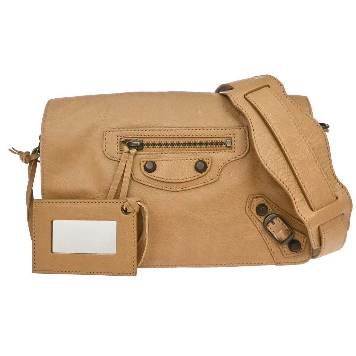 Balenciaga Beige Classic Motocross Tool Kit Bag