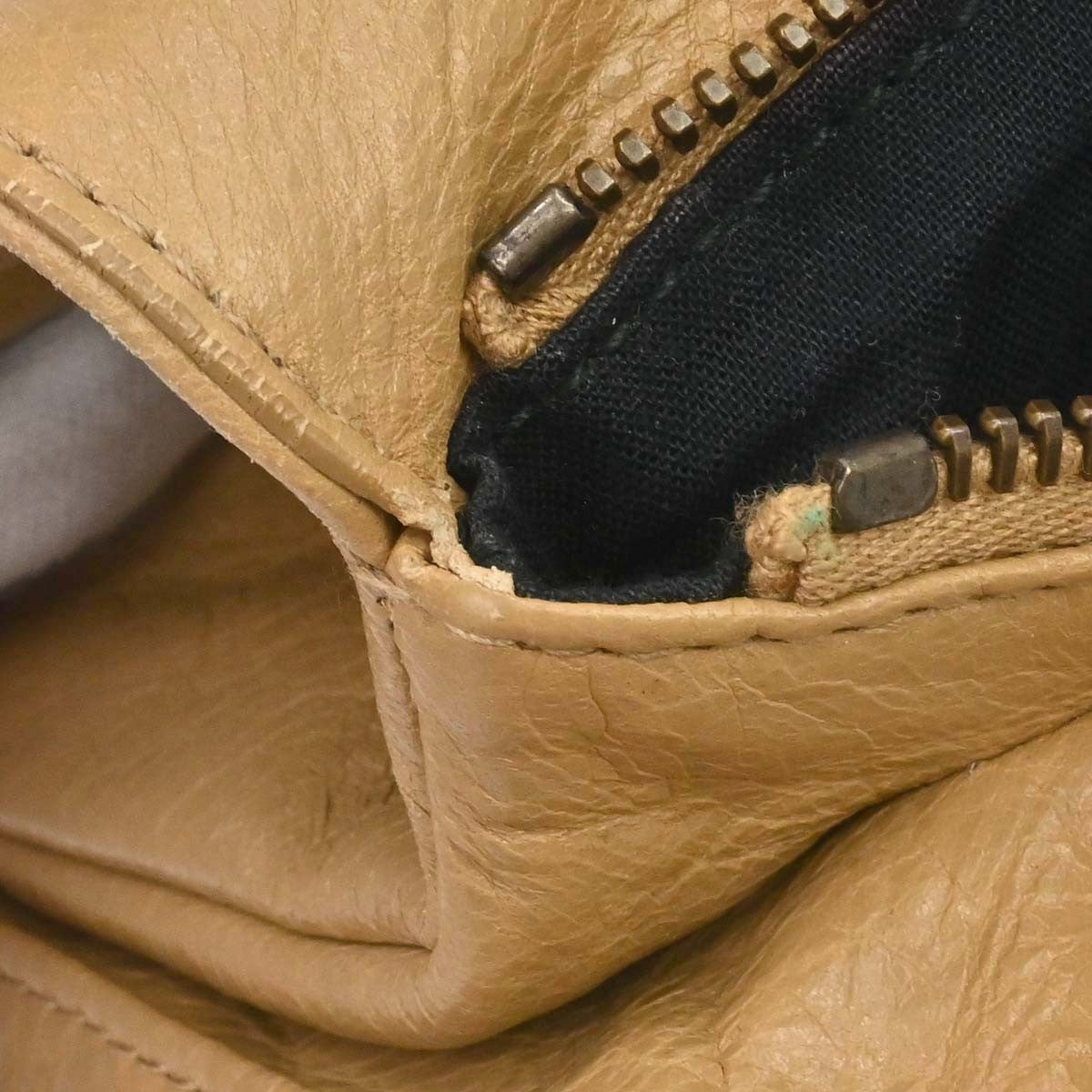 Balenciaga Beige Classic Motocross Tool Kit Bag