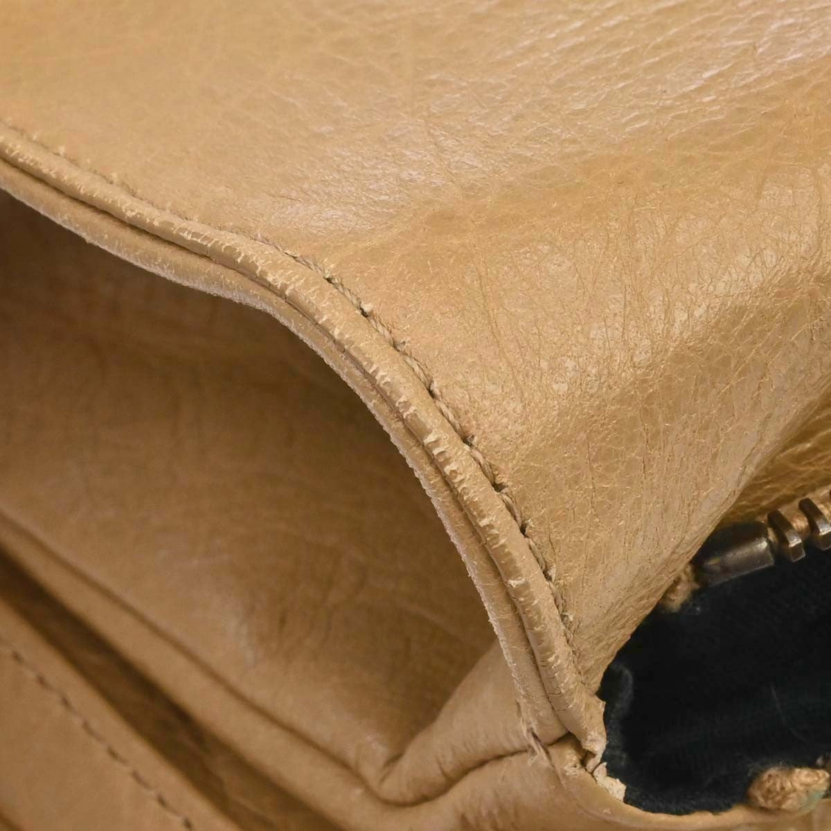 Balenciaga Beige Classic Motocross Tool Kit Bag