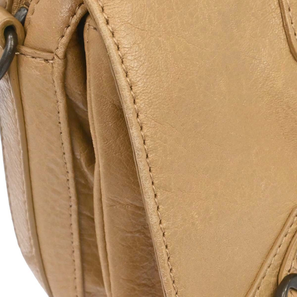 Balenciaga Beige Classic Motocross Tool Kit Bag