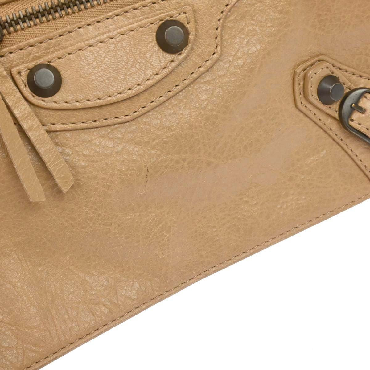 Balenciaga Beige Classic Motocross Tool Kit Bag