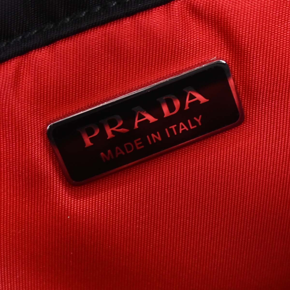 Prada Black Nylon 2way Handbag