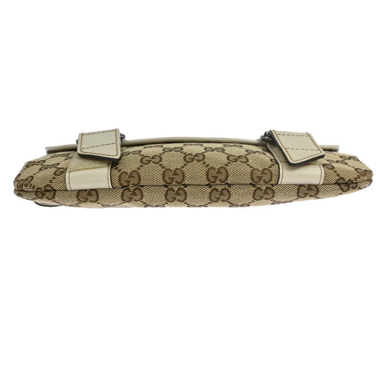 Gucci Beige Canvas GG Bum Bag