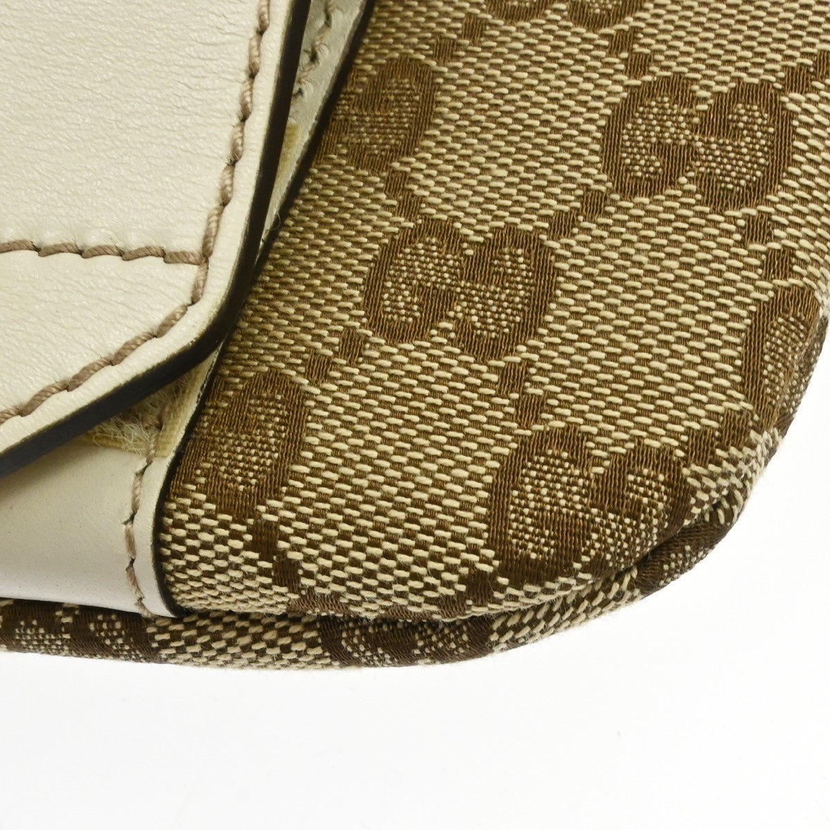 Gucci Beige Canvas GG Bum Bag