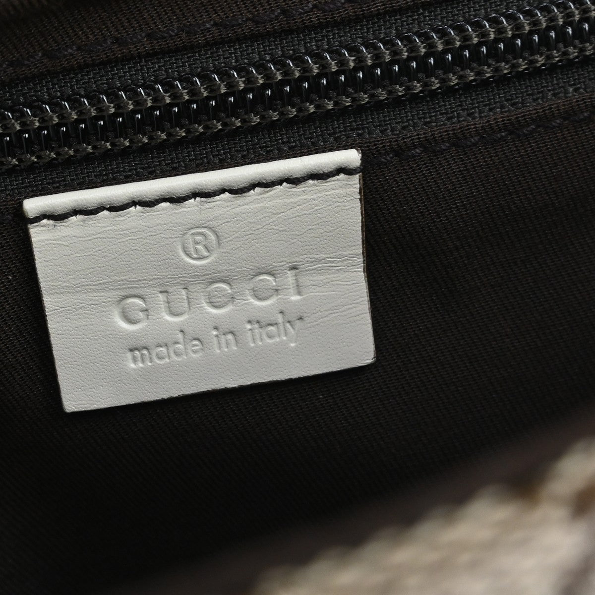 Gucci Beige Canvas GG Bum Bag