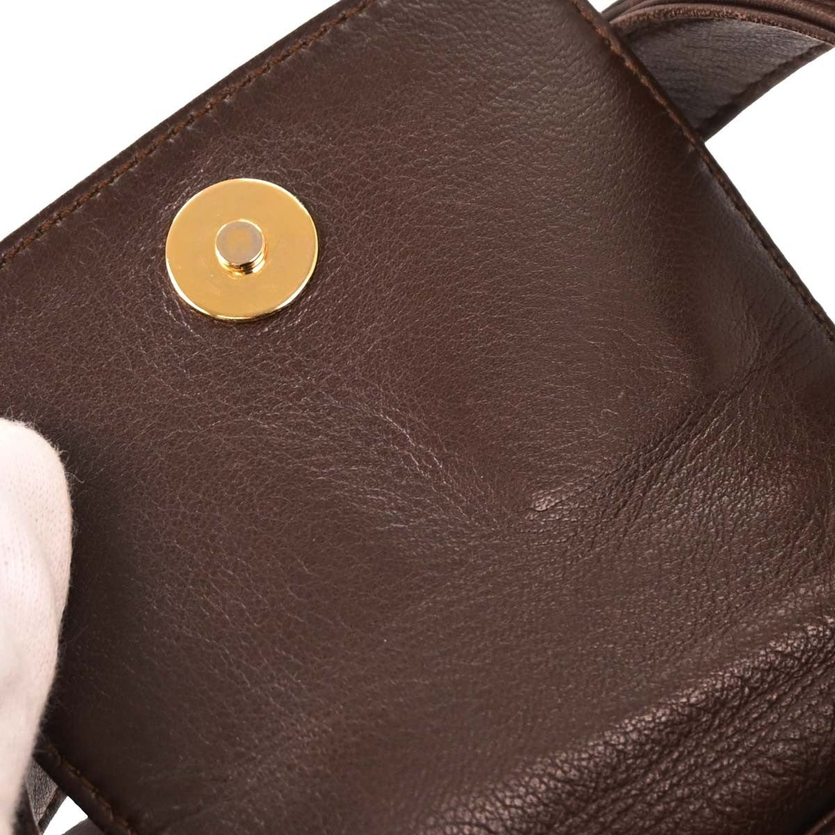 Loewe Brown Lambskin Handbag