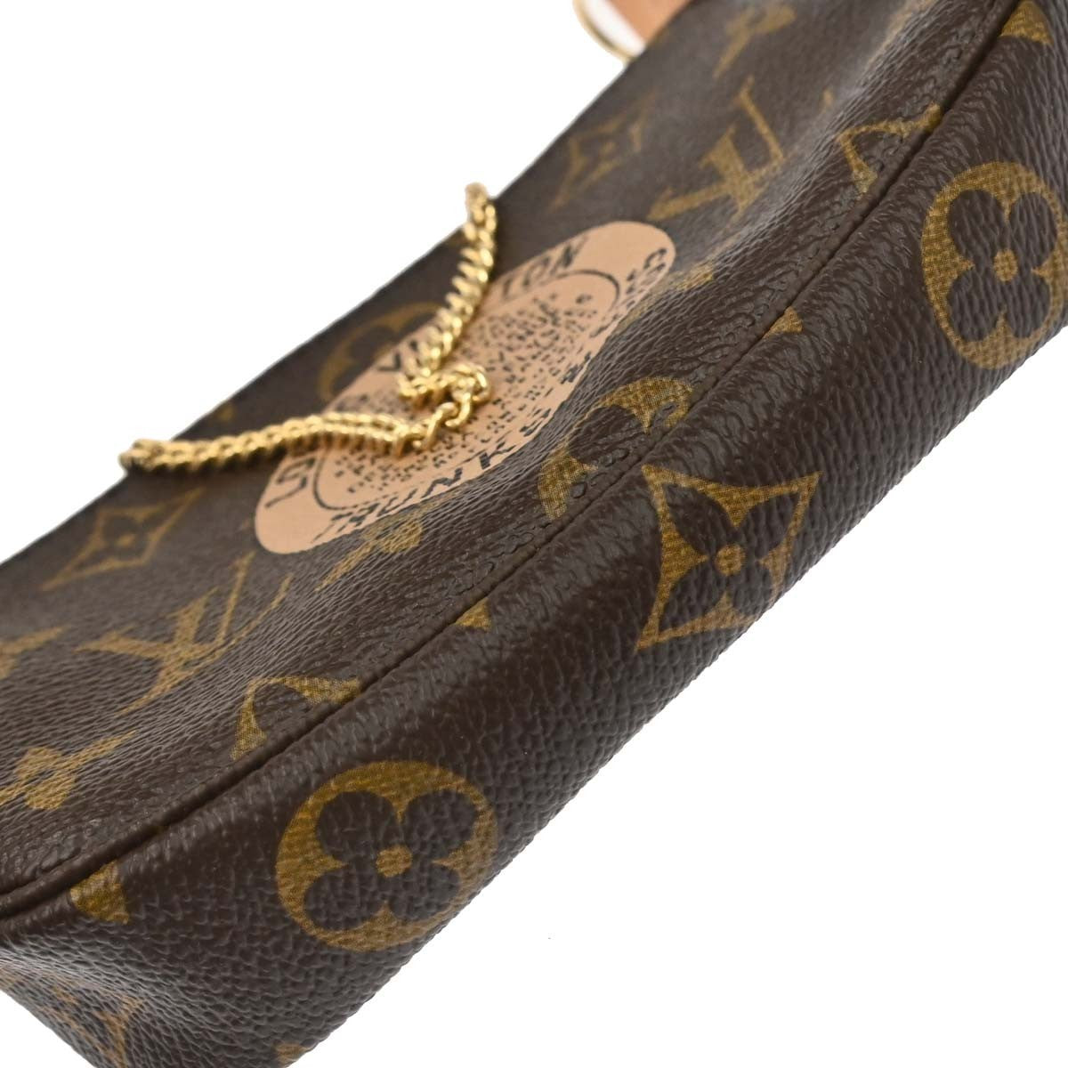 Louis Vuitton Monogram Mini Pochette Accessoires Handbag