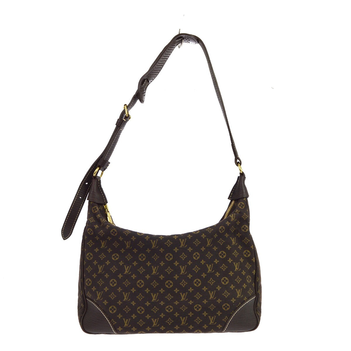 Louis Vuitton Ebene Mini Lin Boulogne Shoulder Bag
