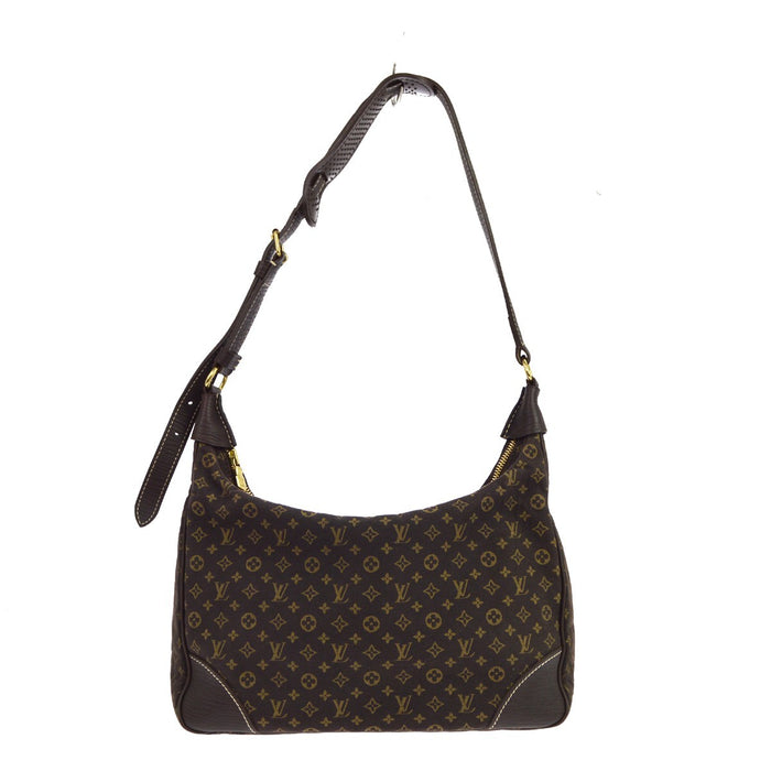 Louis Vuitton Ebene Mini Lin Boulogne Shoulder Bag