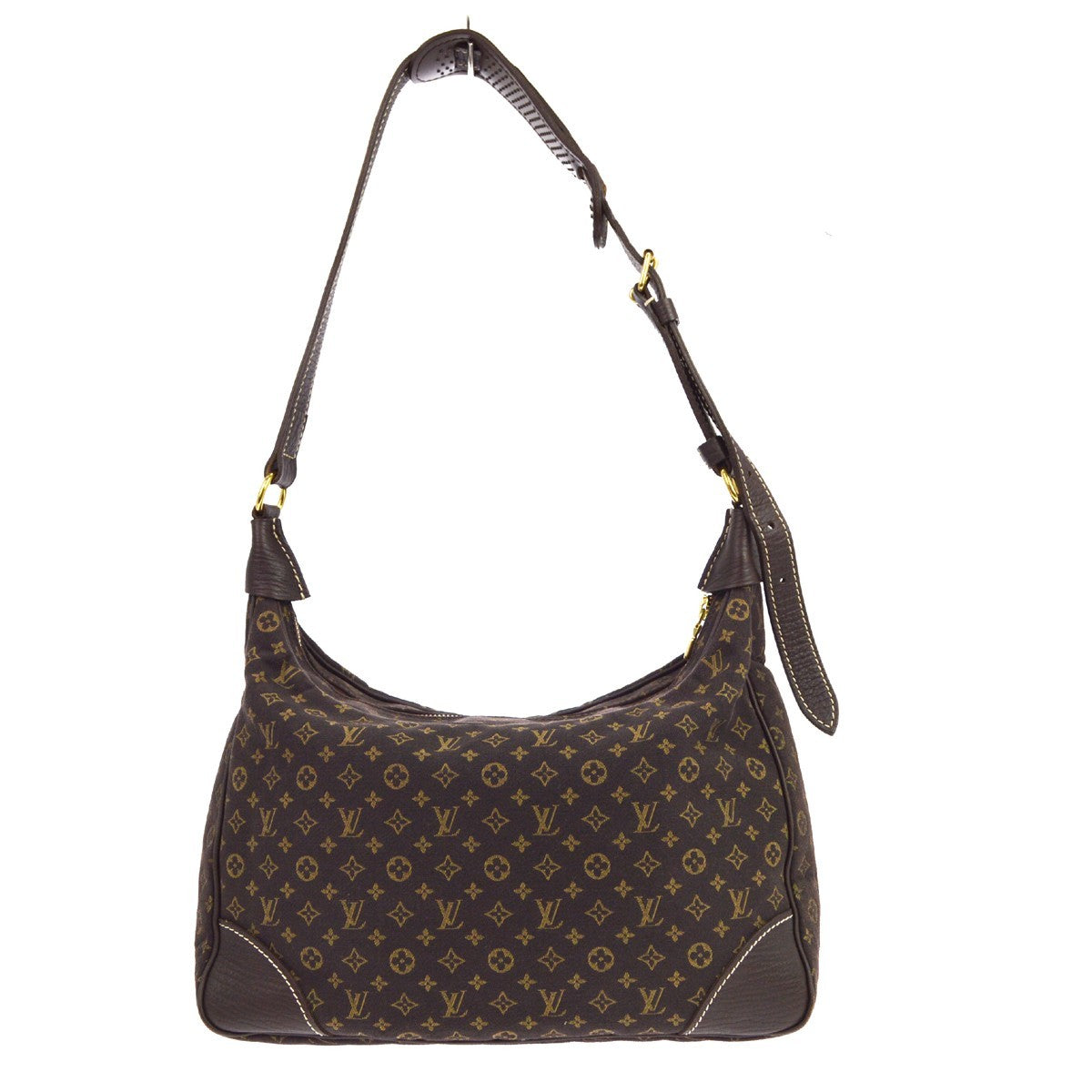 Louis Vuitton Ebene Mini Lin Boulogne Shoulder Bag