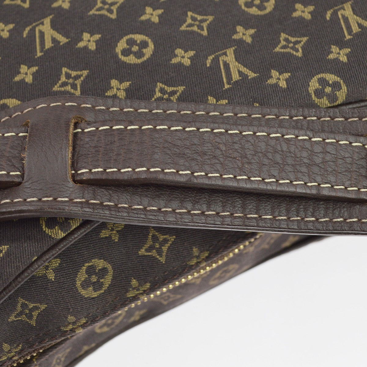 Louis Vuitton Ebene Mini Lin Boulogne Shoulder Bag
