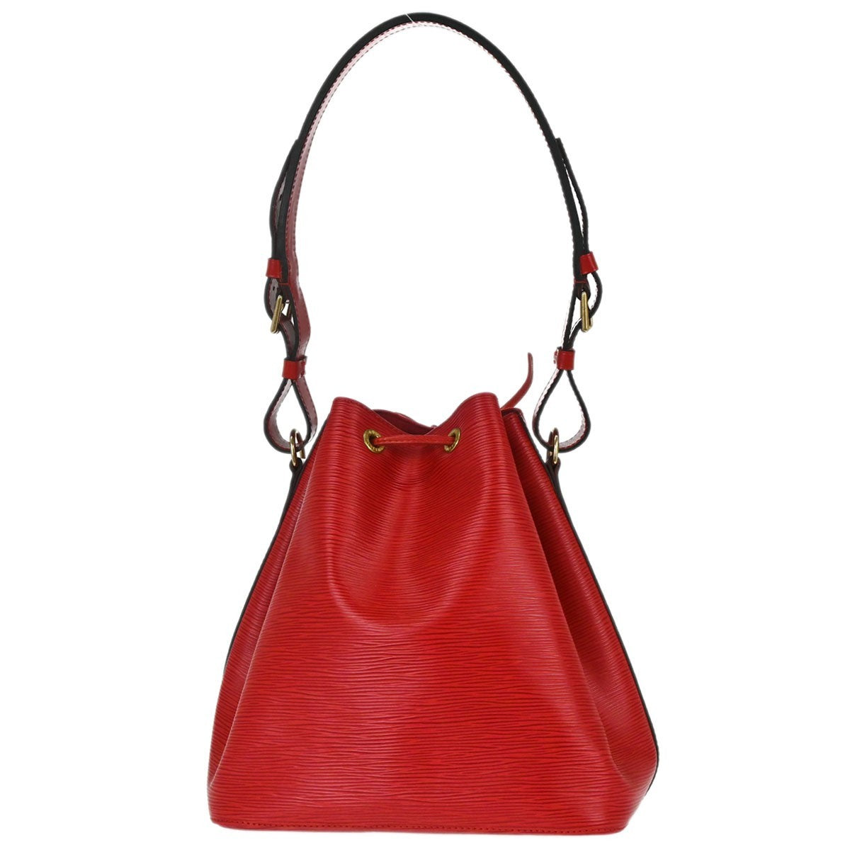 Louis Vuitton Red Epi Petite Noe Shoulder Bag