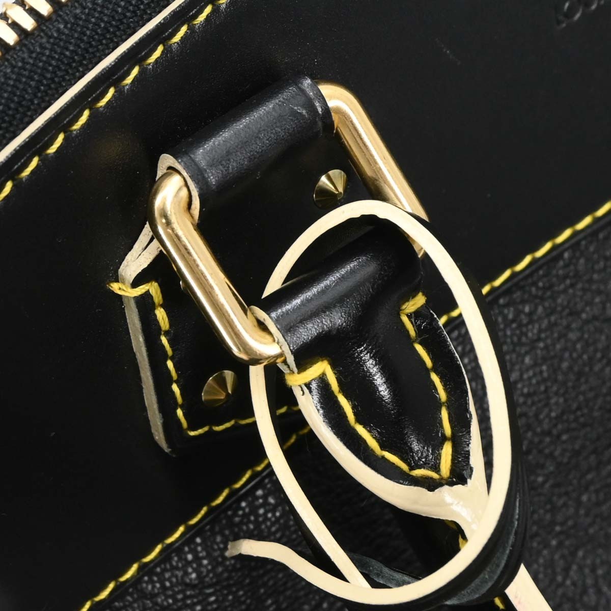 Louis Vuitton Black Suhali Lockit PM Tote Handbag