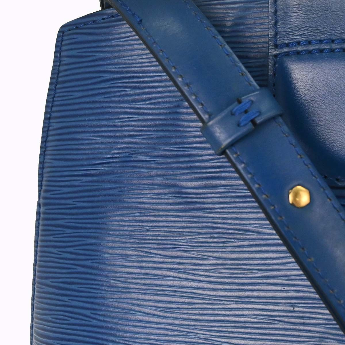 Louis Vuitton Blue Epi Cluny Shoulder Bag