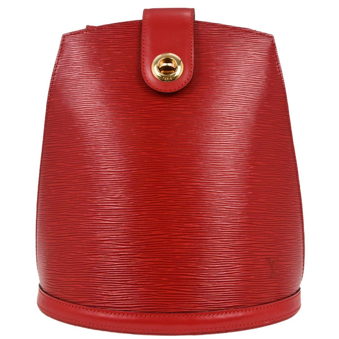 Louis Vuitton Red Epi Cluny Shoulder Bag