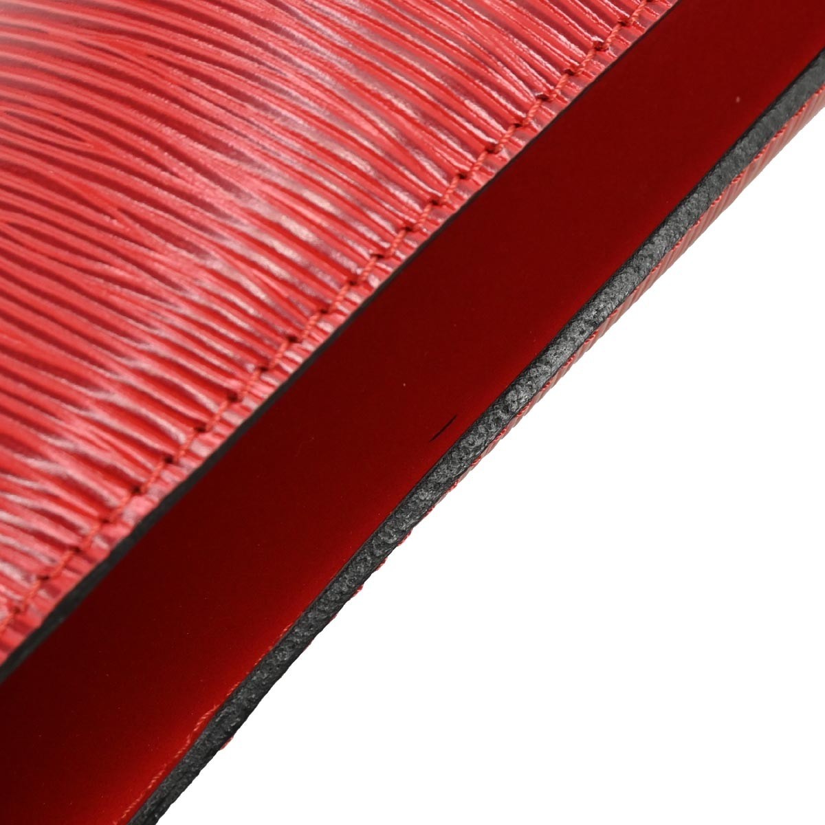 Louis Vuitton Red Epi Cluny Shoulder Bag