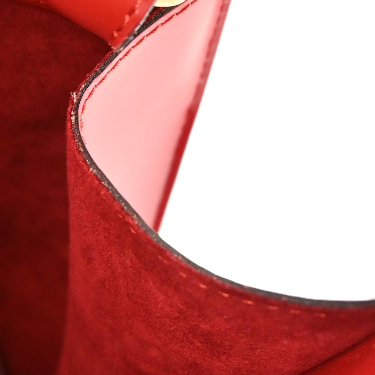 Louis Vuitton Red Epi Cluny Shoulder Bag