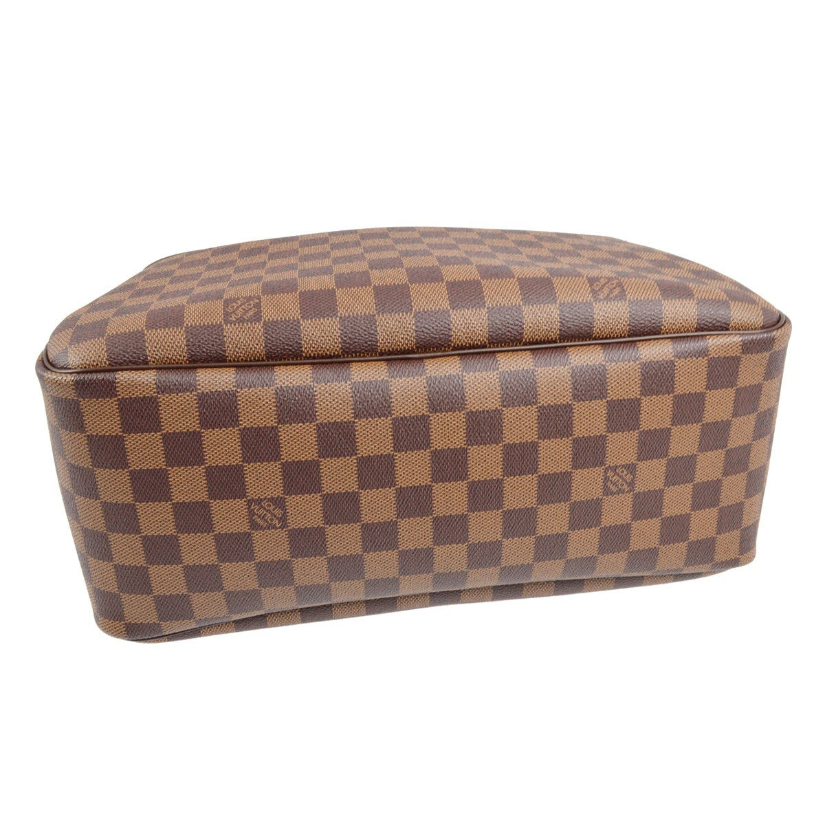 Louis Vuitton Damier Deauville Bowling Vanity Handbag