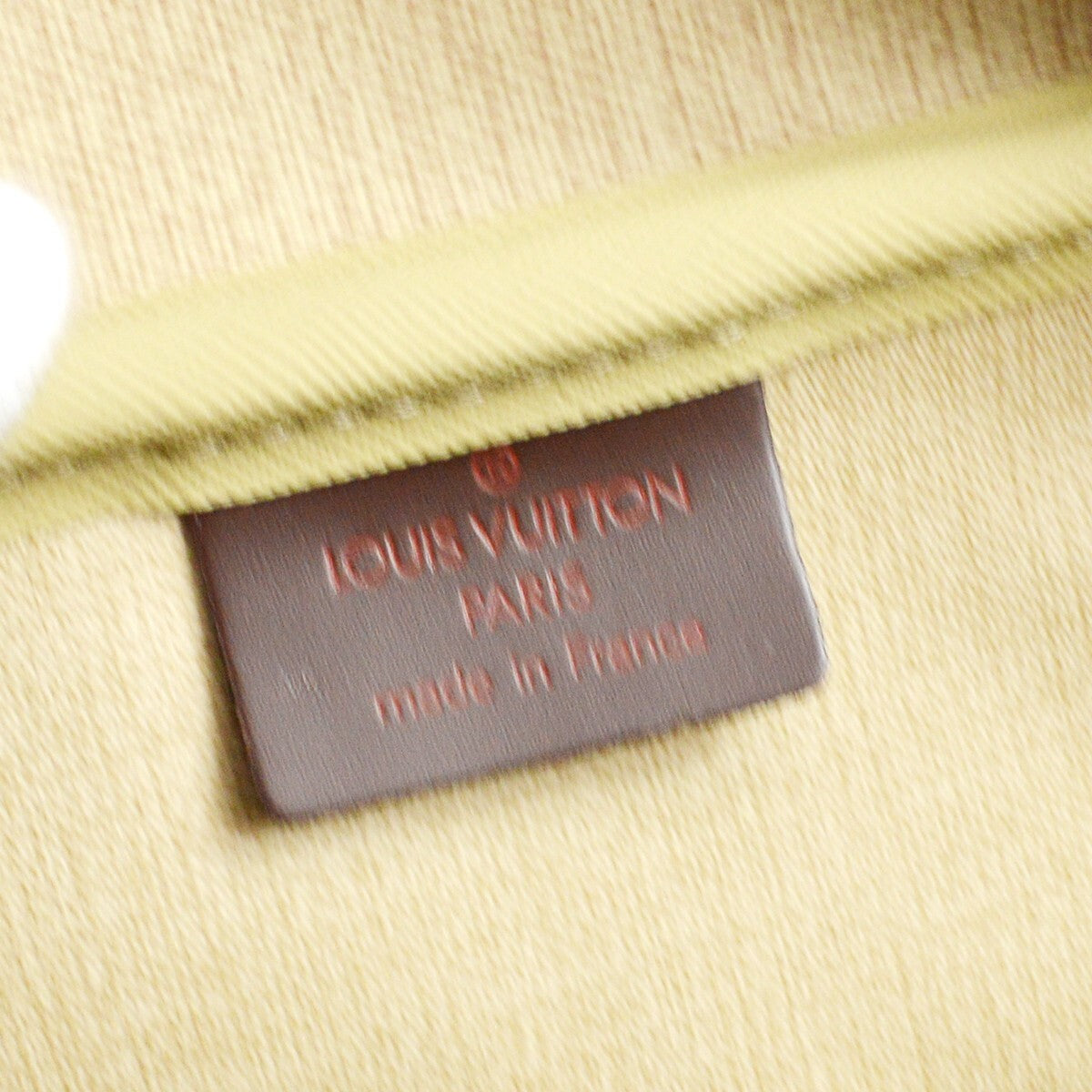 Louis Vuitton Damier Deauville Bowling Vanity Handbag