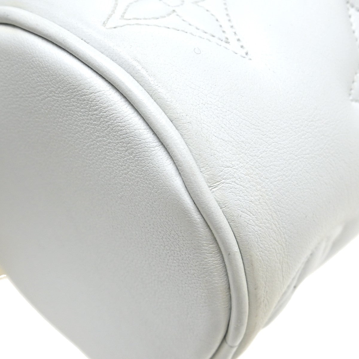 Louis Vuitton White Bubblegram Papillon BB Shoulder Bag
