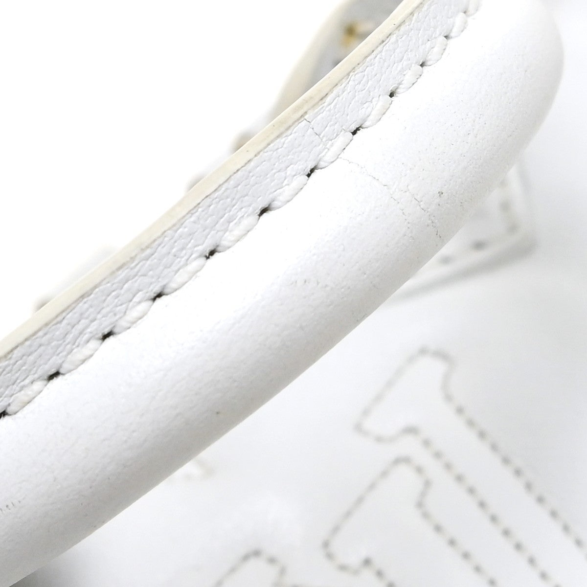 Louis Vuitton White Bubblegram Papillon BB Shoulder Bag