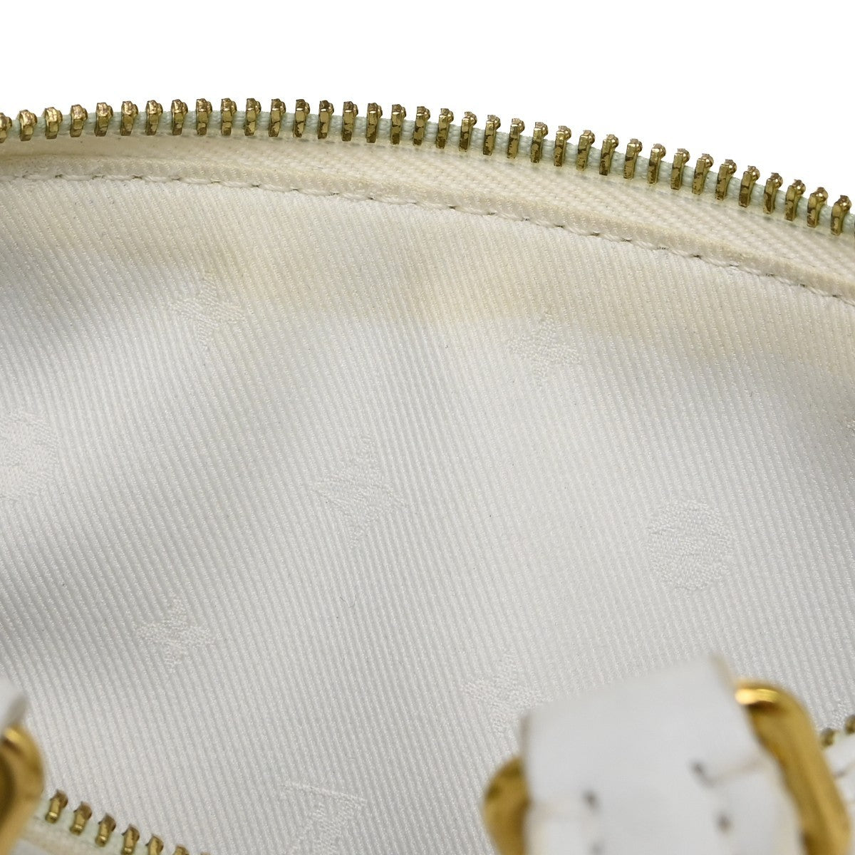 Louis Vuitton White Bubblegram Papillon BB Shoulder Bag