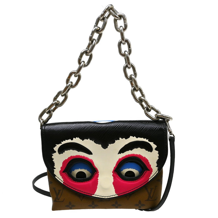 Louis Vuitton Reverse Pochette Kabuki Mask Shoulder Bag