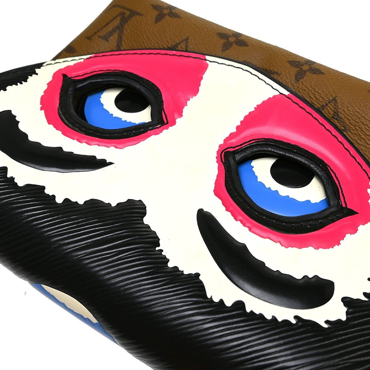 Louis Vuitton Reverse Pochette Kabuki Mask Shoulder Bag